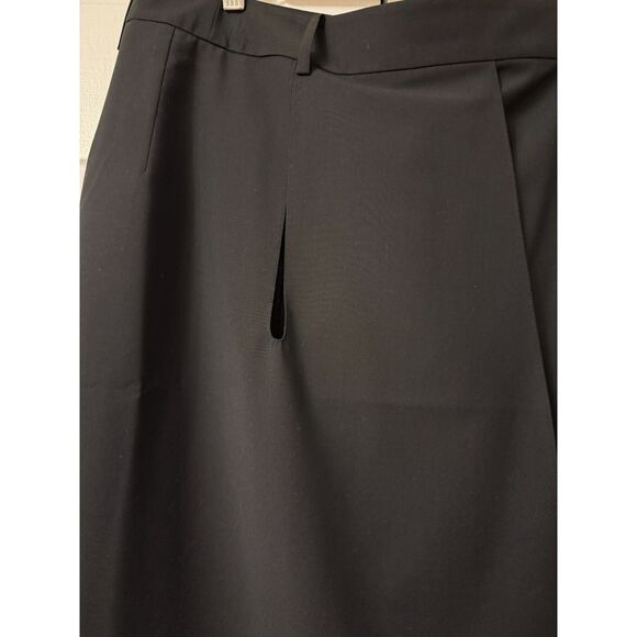 Tibi Recycled Tropical Wool Pliée Skirt - Picture 9 of 10